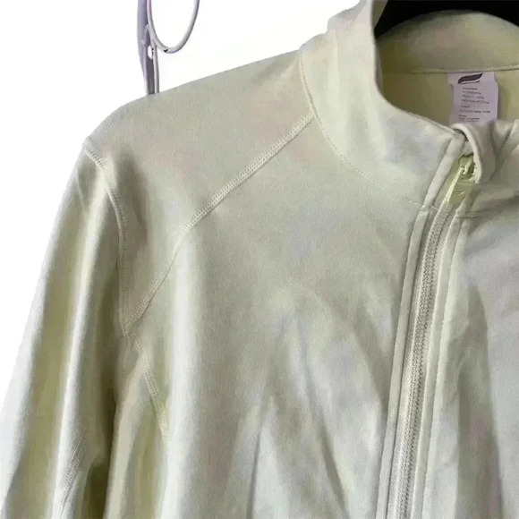 Fabletics Women's Full-Zip Jacket Light Neon Green  Size L Lightweight Casual - Picture 3 of 9